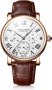 eYotto Мъжки ръчен часовник стилен кварцов от неръждаема стомана с каишка от естествена кожа, снимка 1 - Мъжки - 44496702