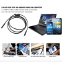 2 в 1 ендоскоп 200 см -  USB и micro USB,  Android, PC, 5,5 мм камера, снимка 4