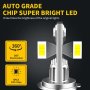 Комплект 2бр. LED Диодни крушки H7 200W 9-32V +200%, снимка 4