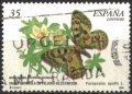 Клеймована марка Фауна Пеперуда 2000 от Испания, снимка 1 - Филателия - 35754451
