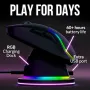 Нова RGB безжична мишка за гейминг с прецизен сензор и ергономичен дизайн, снимка 6