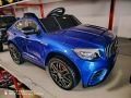 Акумулаторен джип Mercedes GLC63 S мет.син , снимка 1