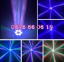 Дискотечен прожектор със 7 диода, прожектор движеща се глава, Moving Head с лазер, снимка 2