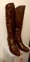 Дамски високи кожени ботуши - ТОП ЦЕНА !, снимка 2