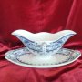 Антикварен  Villeroy & Boch услуга сосиера 19 в. Германия, снимка 6