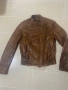 Кожено яке  естествена кожа Mango XS, снимка 1