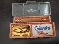 Самобръсначка GILLETTE USA във Златно Покритие , снимка 1 - Антикварни и старинни предмети - 44419749
