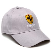 Автомобилна сива шапка - Ферари (Ferrari), снимка 1 - Шапки - 41060701