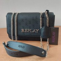 Черна чанта   Replay  кодSG- IM206, снимка 1 - Чанти - 34700749