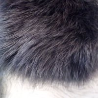 Яка лисица естествен косъм цвят мока, снимка 2 - Шалове - 34341953
