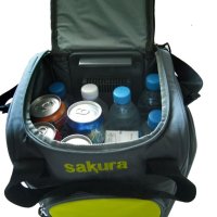 Нова хладилник чанта, Sakura 12V подходяща за  автомобил, мотоциклет, лодка и пътуване, 14 литра пре, снимка 1 - Аксесоари и консумативи - 41413415