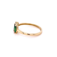 Златен дамски пръстен 1,62гр. размер:56 14кр. проба:585 модел:22126-6, снимка 3 - Пръстени - 44768714