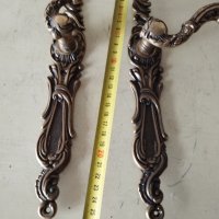 барокови дръжки за врата с шилд-комплект, снимка 2 - Други ценни предмети - 41841456