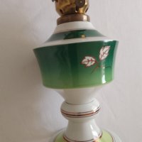  Стара  Газена  порцеланова лампа маркирана  GDR, снимка 14 - Други ценни предмети - 41143906