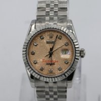 Дамски луксозни часовници Rolex DateJust, снимка 4 - Дамски - 41603878