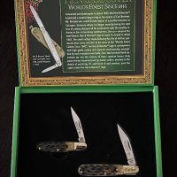 Подаръчен комплект от два сгъваеми ножа “Баща и син”. , снимка 1 - Ножове - 41920644
