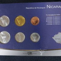 Никарагуа 1997-2007 - Комплектен сет от 6 монети, снимка 2 - Нумизматика и бонистика - 44480529