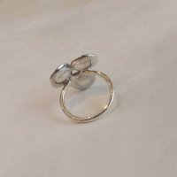 Сребърен пръстен с медни топчета., снимка 4 - Пръстени - 44462727