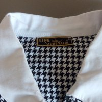 Дамска блуза тип сако с риза - черно и бяло Life adrenalin, снимка 4 - Ризи - 35742325