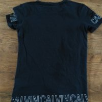 CALVIN KLEIN JEANS - страхотна дамска тениска, снимка 8 - Тениски - 41764595