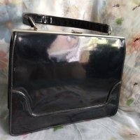 Винтидж лачена чанта от 60те години на миналия век , снимка 7 - Чанти - 41242691
