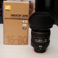 Продавам DX Nikkor 16-80/2,8-4 ED VR -като нов, снимка 1 - Обективи и филтри - 42376988