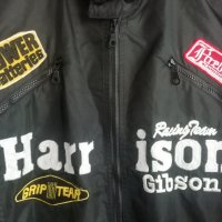 Dahoc Harrison Gibson Racing Team Vintage моторджийско яке от 90те XL размер , снимка 3 - Якета - 41385102