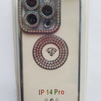 Силиконов калъф с кристали Iphone 13/14,Iphone 14 pro, 13 pro max , снимка 4 - Калъфи, кейсове - 40799082