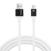 Micro USB Cable кабел за мобилни устройства, гумиран, високо качество - 300 см., снимка 1 - USB кабели - 42285214