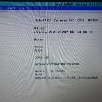 Продавам Acer Aspire ES1-532G на части , счупен екран , работещо дъно, снимка 1 - Части за лаптопи - 39903332