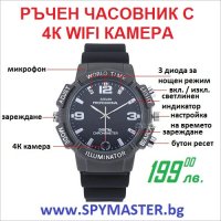 WIFI IP Камера в Ръчен Часовник за изпити и шпионаж, снимка 5 - Друга електроника - 42589458