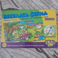 Веселата ферма игра-пъзел, снимка 1 - Образователни игри - 42249259