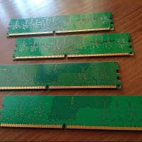 Лот DDR2 533MHz за настолен: Super Talent & Samsung, снимка 6 - RAM памет - 36399771