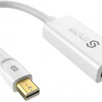 Syncwire Mini DisplayPort към HDMI адаптер - 21 см/бял, снимка 1 - Кабели и адаптери - 35709357
