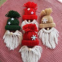 Коледни гномчета с дървен ринг, снимка 3 - Коледни подаръци - 38682547