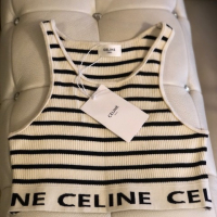 -30%Селин кроп топ*CELINE STRIPED MESH SPORTS BRA, снимка 2 - Корсети, бюстиета, топове - 36156067