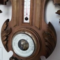 Френски стенен часовник, снимка 2 - Антикварни и старинни предмети - 40957938