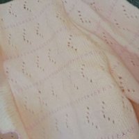 Дамска жилетка - розова, плетена, снимка 3 - Жилетки - 42400293
