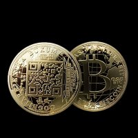 0.25 Биткойн монета / 0.25 Bitcoin Coin ( BTC ) - Gold, снимка 5 - Нумизматика и бонистика - 39123952