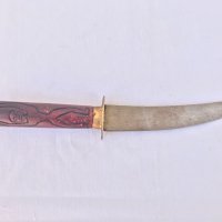Стар африкански нож №0904, снимка 2 - Антикварни и старинни предмети - 34311488