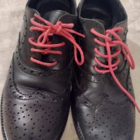 Дамски кожени обувки в черно Soldini, снимка 5 - Дамски ежедневни обувки - 41559026