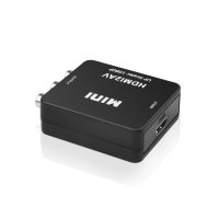 Адаптер HDMI към AV 3RCA 3 чинча или обратно FULL HD чинчове конвертор, снимка 4 - Плейъри, домашно кино, прожектори - 41798038