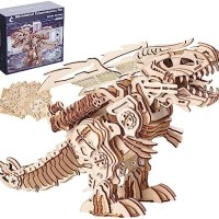 Нов 3D пъзел /Динозавър 366 дървени парчета/Подарък Деца Момче 14+, снимка 1 - Образователни игри - 41663841