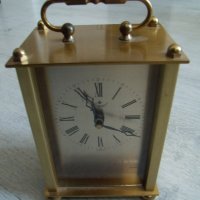 № 6862 стар германски настолен часовник Royal   - кварцов механизъм  - работещ  - размер 13 / 6,5 / , снимка 6 - Други ценни предмети - 39884928