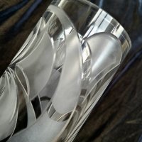Rosenthal Studio Line  авторска кристална ваза  Bjorn Wiinbаlad с подпис 24 см, снимка 8 - Вази - 41167638