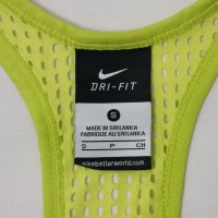 Nike DRI-FIT Tank оригинален потник S Найк спорт фитнес тренировки, снимка 3 - Спортни екипи - 42636362