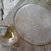 Старо кристално шише за розово масло,Автентично, снимка 7 - Антикварни и старинни предмети - 35882755