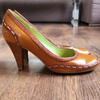 Обувки естествена кожа , снимка 5 - Дамски обувки на ток - 41121982