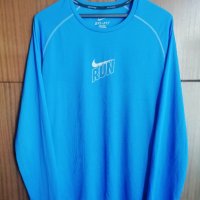 Nike Run оригинална тениска фланелка блуза с дълги ръкави размер XL, снимка 1 - Блузи - 42249130
