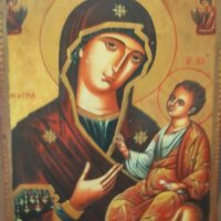 Икона на света Богородица , снимка 4 - Икони - 22590098